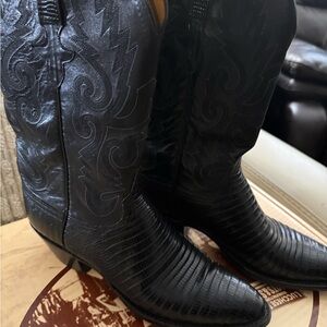 Black Western Cowboy Boots
